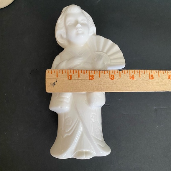 VTG Benihana Japanese Kimono Geisha Girl Porcelain Planters / Figurines/ Vases - Picture 7 of 14